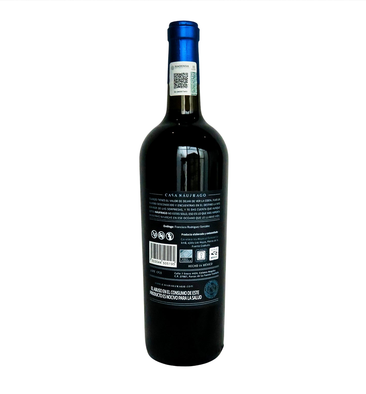 CASA NAUFRAGO CABERNET FRANC