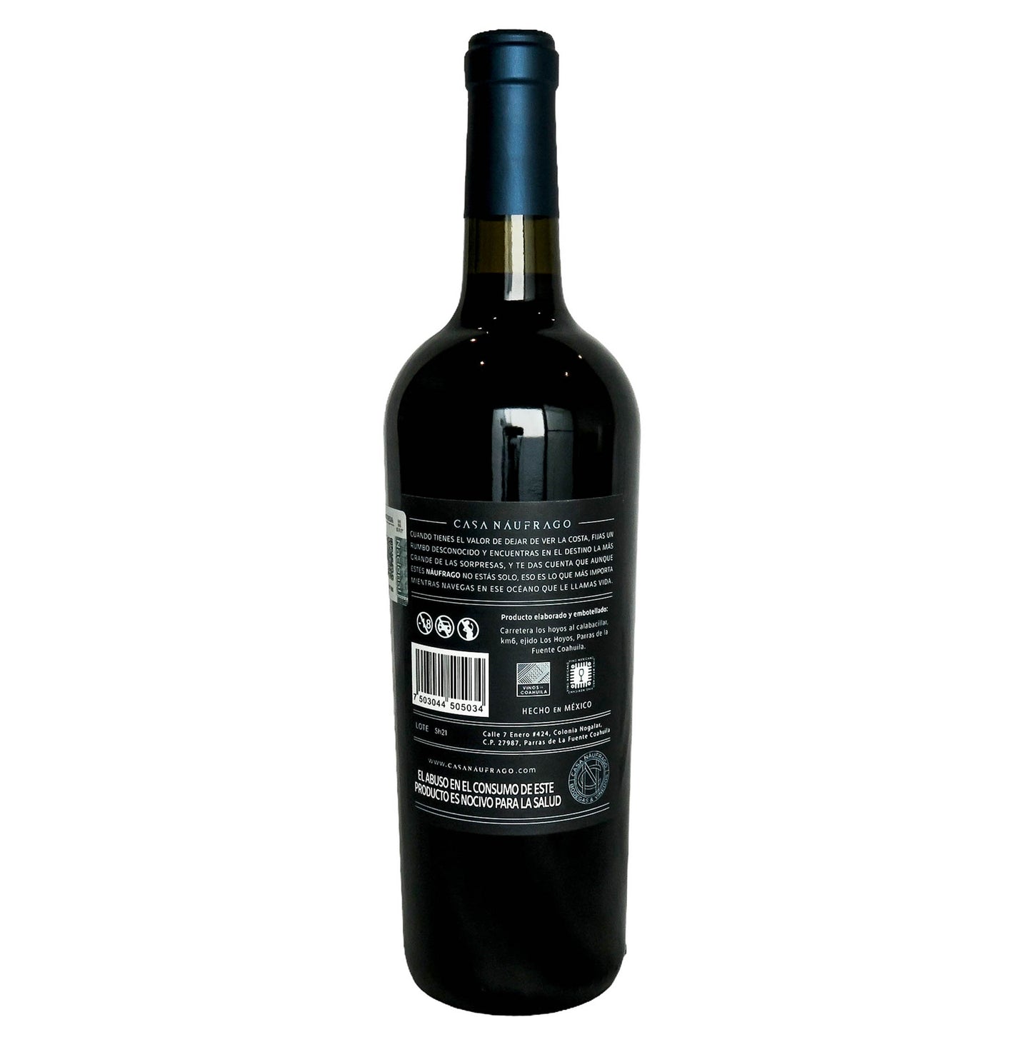 CASA NAUFRAGO CABERNET SAUVIGNON